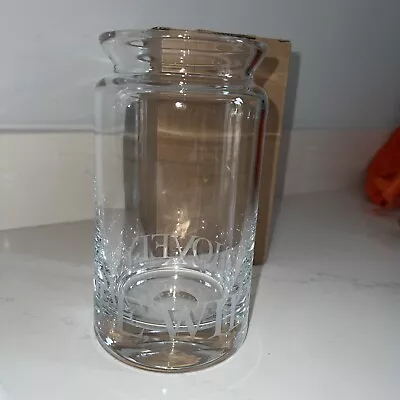 Buy Emma Bridgewater Black Toast Medium Glass Jar Vase Lovely Free & Wild • 50£
