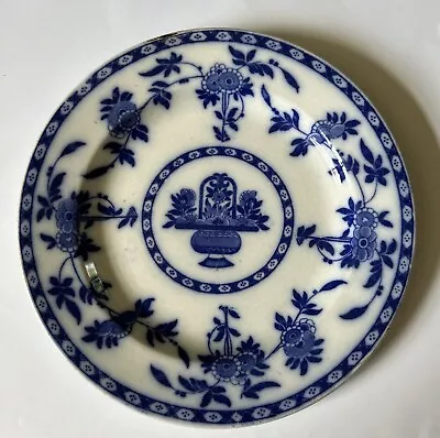 Buy Vintage / Antique Mintons Delft Blue & White Plate 25 Cm Diameter • 10£