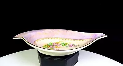 Buy James Kent Porcelain 2786 Fenton Lavender Floral & Gold 7 7/8  Trinket Dish 1945 • 30.26£