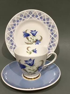 Buy Tuscan Bone China “ Harebell “ Tea Cup, Saucer & Plate Trio • 7.95£