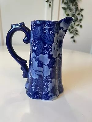 Buy Vintage Blue Flow Pitcher Jug Cottage Style • 19.01£