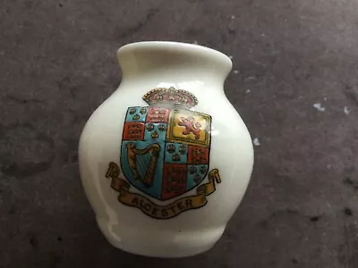 Buy Goss Crested China Of Alcester On A Tewkesbury Urn • 4.99£