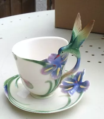 Buy Franz Porcelain Cup And Saucer. ( LAST ONE ) • 32£