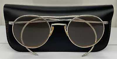 Buy Vintage 1930’s Univis Aviator Eyeglasses Frame Art Deco Spectacles Antique Wire • 74.55£