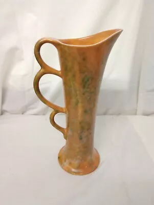 Buy Shorter And Sons Elegant Jug Orange And Green Pattern • 28£