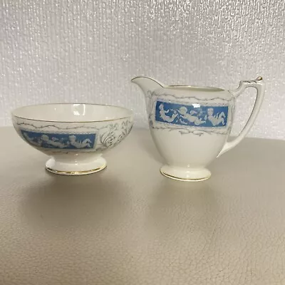 Buy Coalport ~ Revelry ~ Milk Jug & Sugar Bowl ~ Perfect Condition • 10£