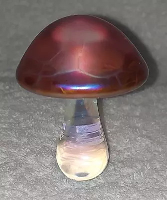 Buy Ditchfield Style Iridescent Glass Mushroom Or Toadstool - 3  Tall • 9.99£