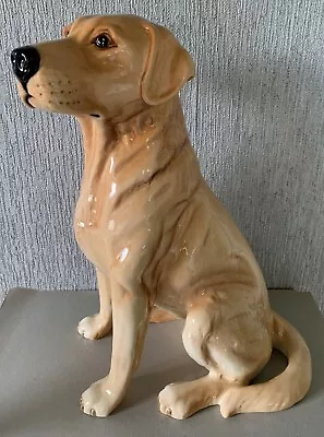 Buy BESWICK DOG GOLDEN LABRADOR FIRESIDE MODEL No. 2314 HONEY GLOSS LARGE PERFECT • 145£