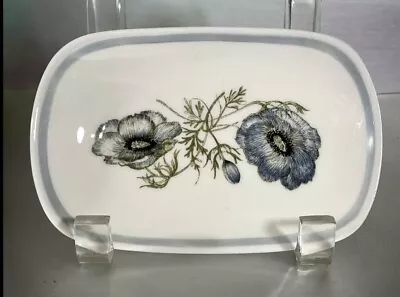 Buy Trinket Soap Dish Susie Cooper Fine Bone China Glen Mist Plate Grey Floral • 7.45£