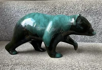 Buy Vintage Canadian Blue Mountain Pottery Large Bear Figurine Mid Century Retro • 12£