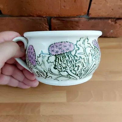 Buy Scottish Ceramic Potty By Jacqui Seller Ceramics Kinross Thistle Plant Pot • 9£