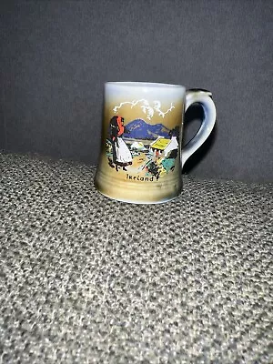 Buy Ceramic Mini Mug Cup Shot Glass Irish Country Side Wade Ireland Collectable Cute • 0.99£