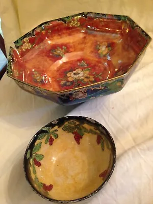 Buy Antique Art Deco Grimwades Byzanta Ware 2 Items Large Bowl And Other • 20£