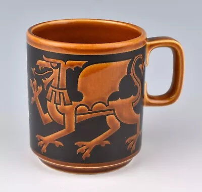 Buy Vintage Hornsea Pottery Dragon Mug (Brown) By John Clappison 1969-72 • 29.99£