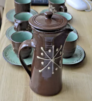 Buy Llangollen Studio Pottery Coffee Set • 65£