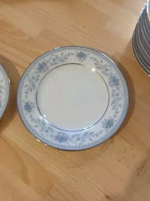 Buy Vintage Noritake Blue Hill Contemporary Fine China 16cm Side Plate X6. Lot 2 • 12£