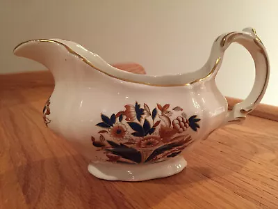 Buy Booths China Dovedale Imari Rust And Blue A8044 Gravy Boat - Made In England • 60.98£