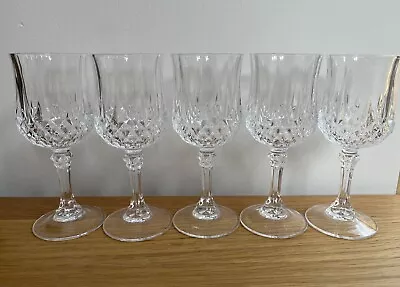 Buy Six Quality Cut Glass Crystal 4.5 Inch Fine Drinking Glasses • 14.99£