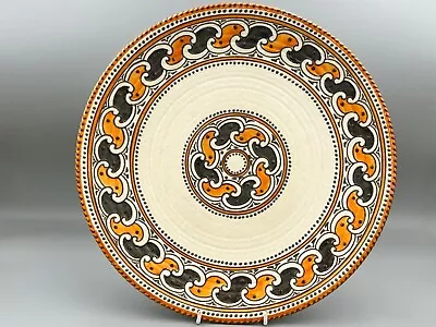 Buy Crown Ducal Charlotte Rhead Handpainted Art Deco Large Charger Signed. • 179.99£