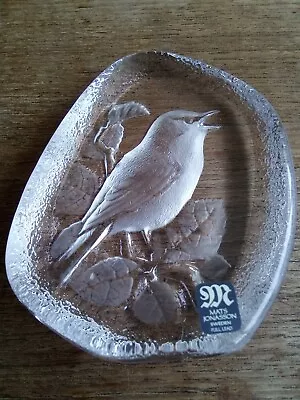 Buy MATS JONASSON Bird Paperweight • 15£