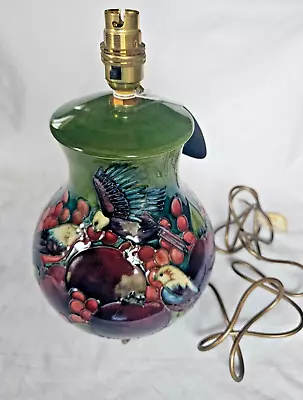 Buy Stunning Moorcroft Lamp Base With Bird Design, Circa 1990’s • 375£