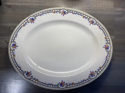 Buy Antique Limoges  T&V Platter Charger Serving Tray 15 7/8” Limoge Porcelain China • 74.68£