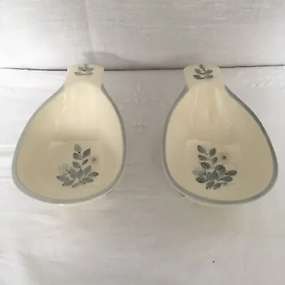 Buy Jersey Pottery Avocado Dishes X2 Hand Painted Ceramic Signed Vintage • 18.99£