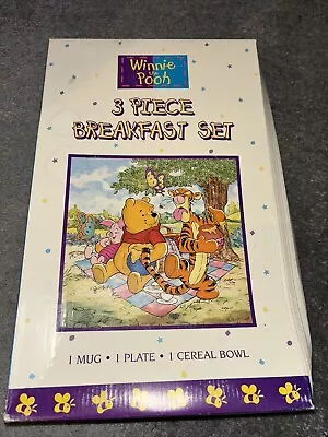 Buy Winnie The Pooh Breakfast Set. Staffordshire Tableware. Collectable.  • 10£