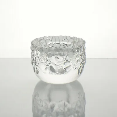 Buy Thomas Germany Small Glass Candle Holder Floral Design • 9£