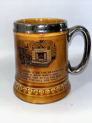 Buy Elijah Cotton Ltd, Lord Nelson Ware Staffordshire England Beer Mug 20oz. • 15£