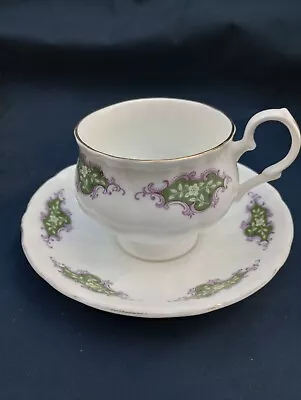 Buy Vintage Ashley Bone China Cup And Saucer  In Excellent Condition  • 7.99£