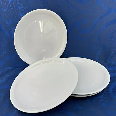 Buy Thomas Rosenthal Germany Loft Set/4 White 10” Dinner Plates Concentric Circles • 51.26£