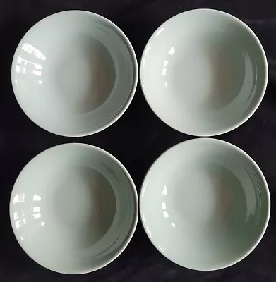 Buy Vintage Utility China 1940s Wood's Ware Beryl - 4 Cereal Bowls 16.5 Cm • 16£