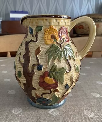Buy Indian Tree H J Wood Jug Pitcher Staffordshire Pottery • 16£