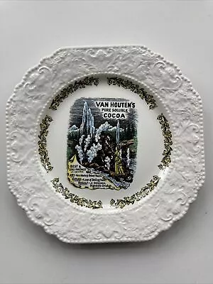 Buy Lord Nelson Pottery Decorative Plate Advertising Van Houten’s Cocoa (1) • 4.99£