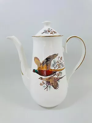 Buy Vintage Salisbury Duchess Pheasant Coffee Pot  Bone China • 18.95£