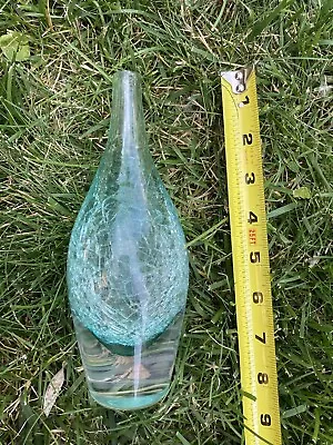 Buy Rochester Folk Art Guild (New York) Studio Art Glass 8” Vtg Glass 1987 Vase • 69.97£