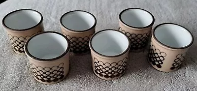 Buy Hornsea Pottery Coral Egg Cups X 6. Free UK Postage  • 22.95£