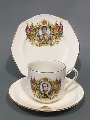 Buy James Kent China King Edward Vlll Coronation Cup, Saucer & Plate Trio • 12.50£