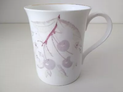 Buy Royal Sutherland Fine Bone China Mug - Cherries Pattern 3.75  - Made In England • 6.99£