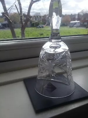 Buy Edinburgh Crystal CONTINENTAL Glass Bell With Original Label • 16£