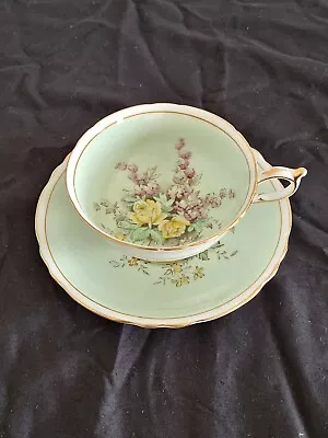 Buy Paragon Fine English Bone China Stunning Tea Cup And Saucer Floral Design • 8.25£
