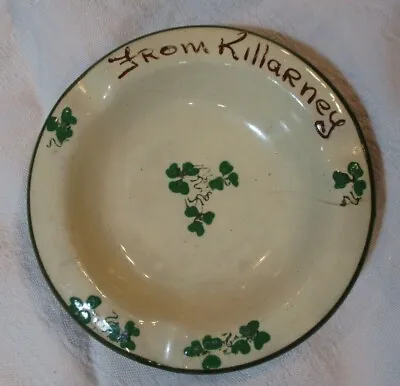 Buy Vintage Carrig Ware Small Pottery Ashtray Killarney Republic Of Ireland 4.5  • 6.93£