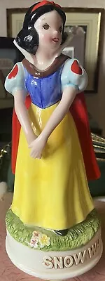 Buy 1987 SCHMID Disney Snow White Music Box Figurine • 15£