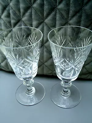 Buy Pair Of Edinburgh Crystal Wine Glasses - Embassy Pattern • 6£