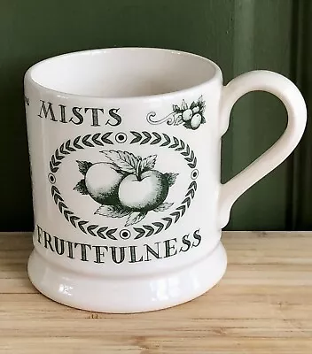 Buy Emma Bridgewater Half Pint Mug RARE Mists & Fruitfulness • 35£