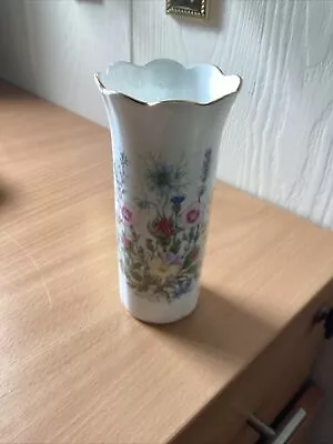 Buy Large Aynsley Vase  Wild Tudor  Collection Fine Bone China, Made In England • 5.49£