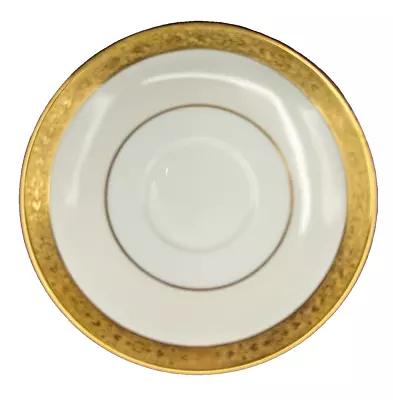 Buy RARE Mintons Saucer Gold Encrusted Trim Ivory K151.V Vintage England 5.5  • 13.93£