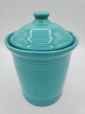 Buy Fiestaware Fiesta Ware Canister Crock Canister Turquoise Blue - 2QT Medium 7.5  • 61.46£