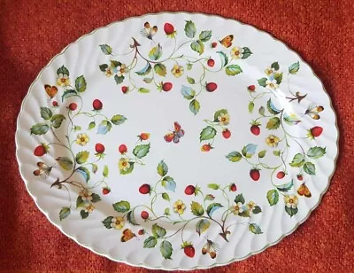 Buy 1950's James Kent Old Foley Strawberry Mansions Oval Platter • 18£